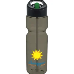 Olympian Bottle with Two-Tone Flip Straw Lid - 28 oz - Full Color