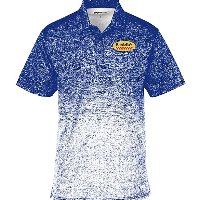 Ombre Heather Performance Polo