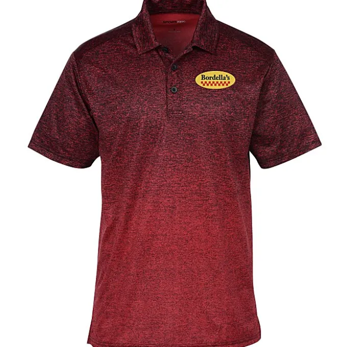 Ombre Heather Performance Polo