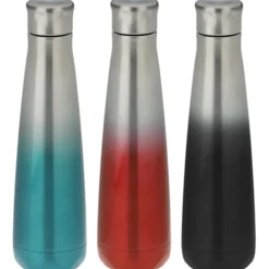 Ombre Peristyle Vacuum Bottle - 16 oz - Laser Engraved