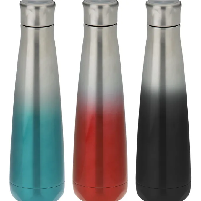 Ombre Peristyle Vacuum Bottle - 16 oz - Laser Engraved
