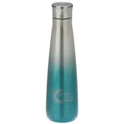 Ombre Peristyle Vacuum Bottle - 16 oz - Laser Engraved