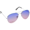 On the Fly Aviator Sunglasses - Gradient Lens