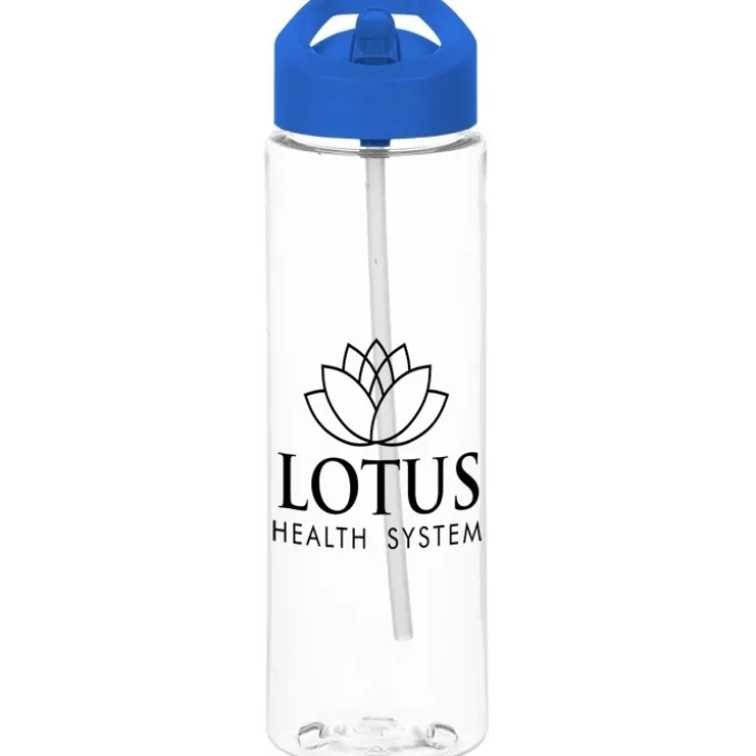 On The Go Bottle with Flip Straw Lid - 22 oz.