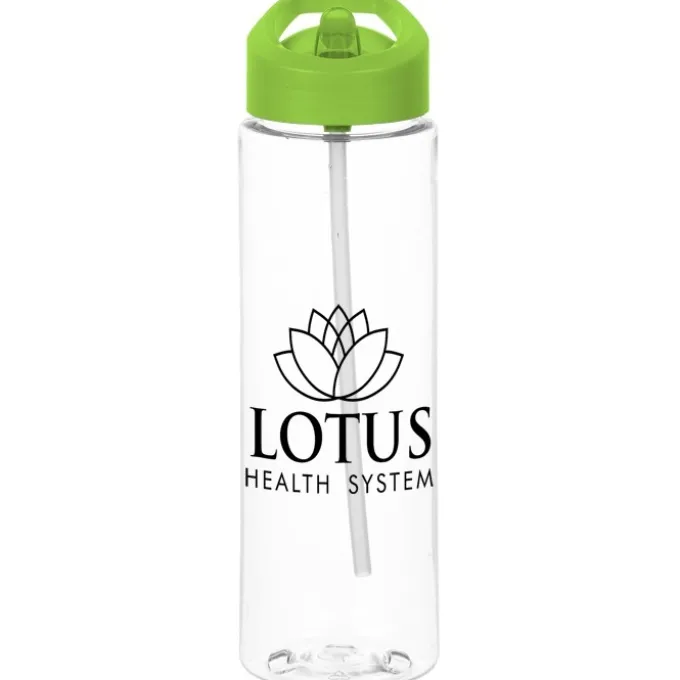 On The Go Bottle with Flip Straw Lid - 22 oz.