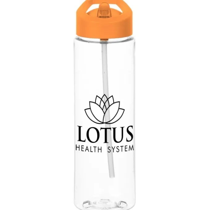 On The Go Bottle with Flip Straw Lid - 22 oz.