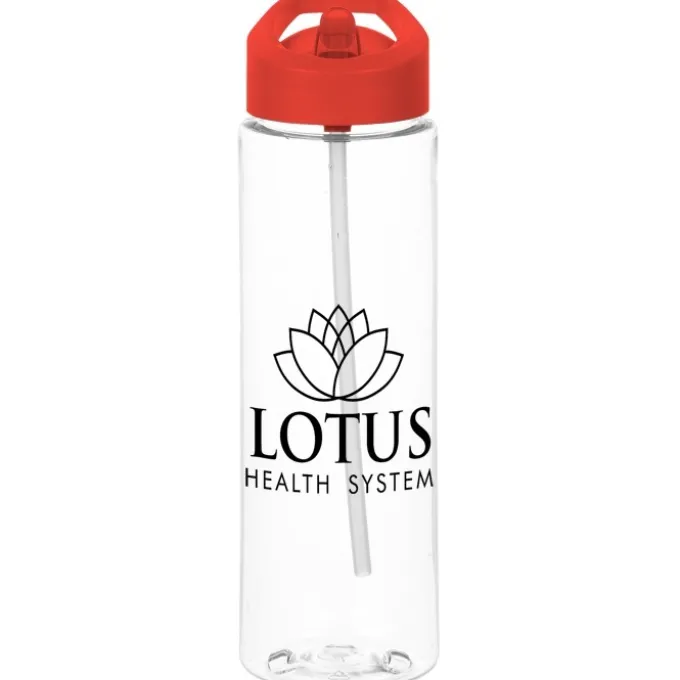 On The Go Bottle with Flip Straw Lid - 22 oz.