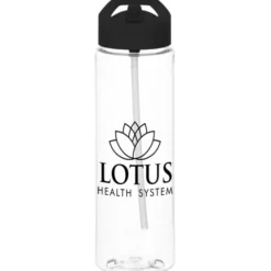 On The Go Bottle with Flip Straw Lid - 22 oz.