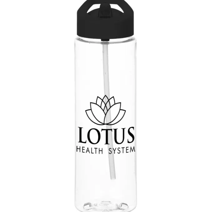 On The Go Bottle with Flip Straw Lid - 22 oz.