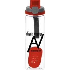 On The Go Bottle with Locking Lid - 22 oz - Floating Infuser