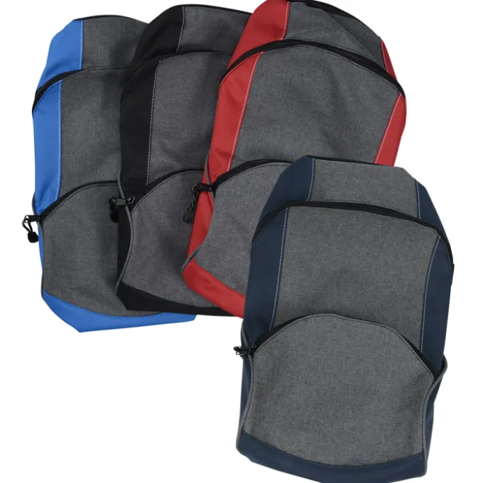 On-the-Move Heathered Backpack - Embroidered