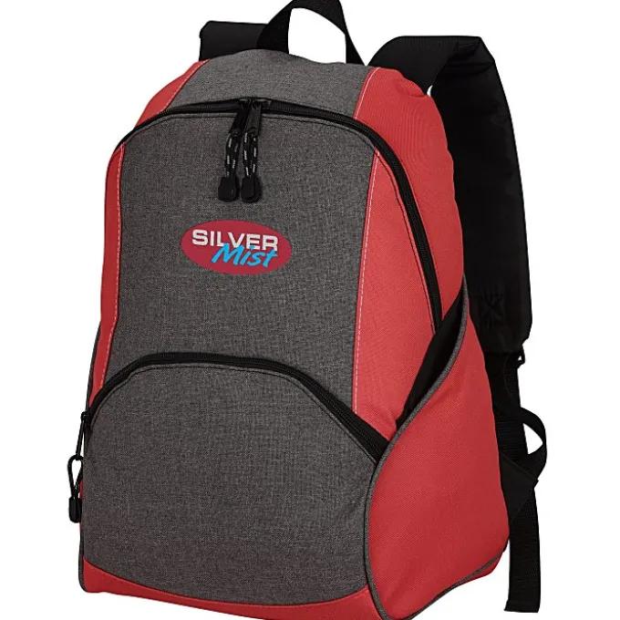 On-the-Move Heathered Backpack - Embroidered