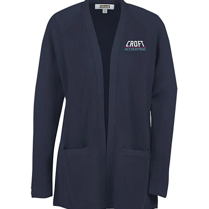 Open Front Cardigan with Pockets - Ladies'