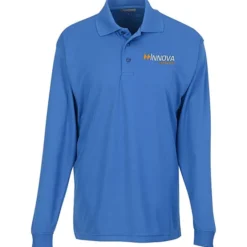 Opponent Micro Pique Long Sleeve Wicking Polo