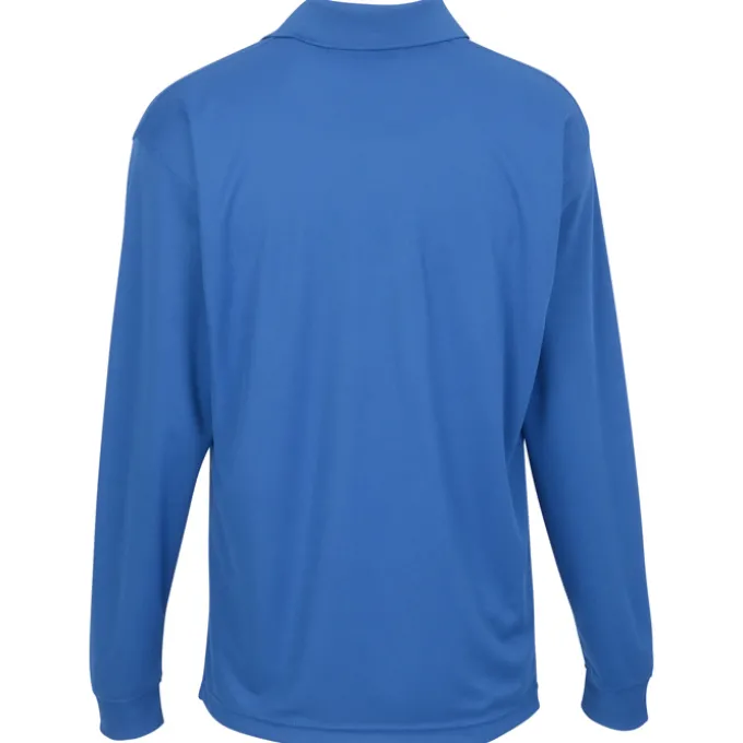 Opponent Micro Pique Long Sleeve Wicking Polo