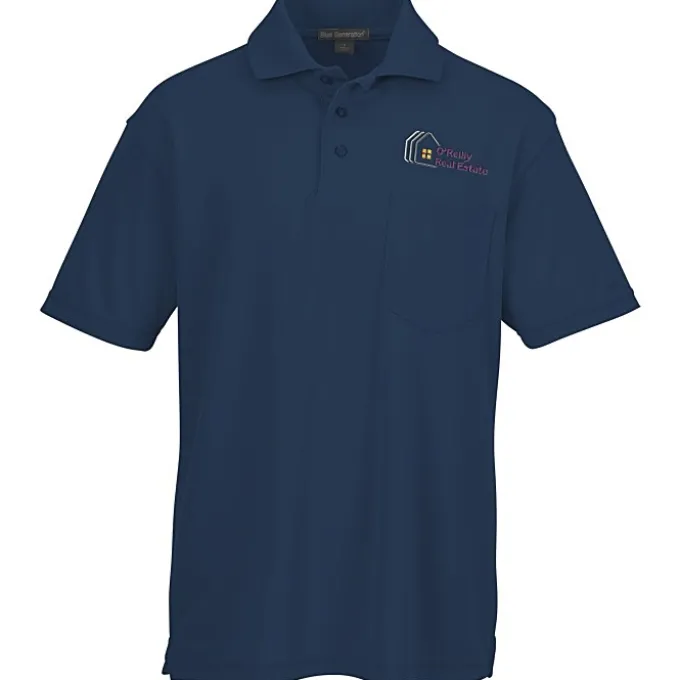 Opponent Micro Pique Wicking Pocket Polo