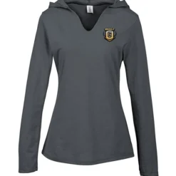 Optimal Tri-Blend Hooded T-Shirt - Ladies' - Embroidered