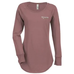 Optimal Tri-Blend Long Sleeve T-Shirt - Ladies' - Embroidered