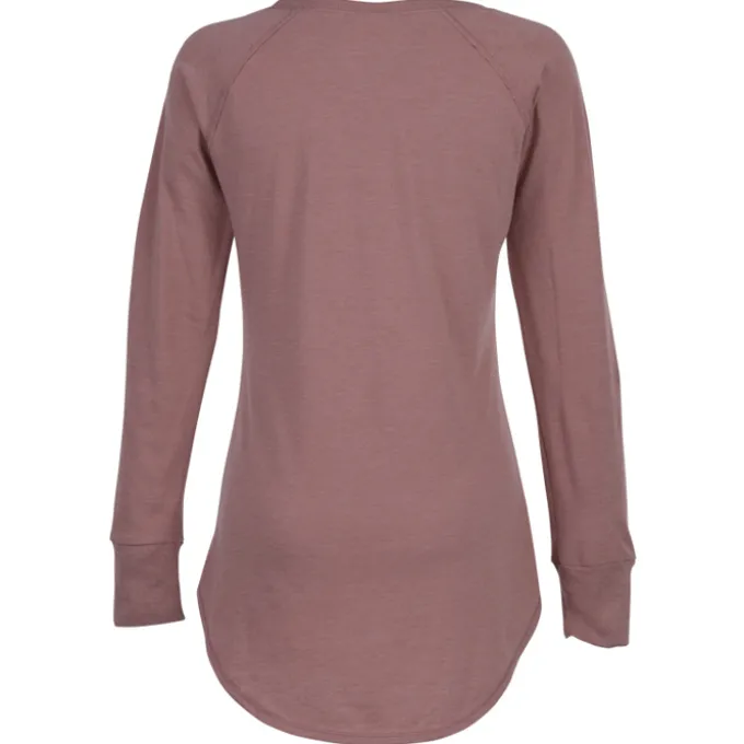 Optimal Tri-Blend Long Sleeve T-Shirt - Ladies' - Embroidered