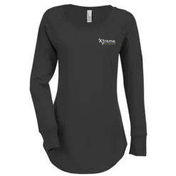 Optimal Tri-Blend Long Sleeve T-Shirt - Ladies' - Embroidered