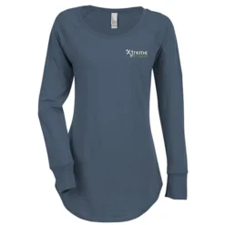 Optimal Tri-Blend Long Sleeve T-Shirt - Ladies' - Embroidered