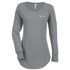Optimal Tri-Blend Long Sleeve T-Shirt - Ladies' - Embroidered