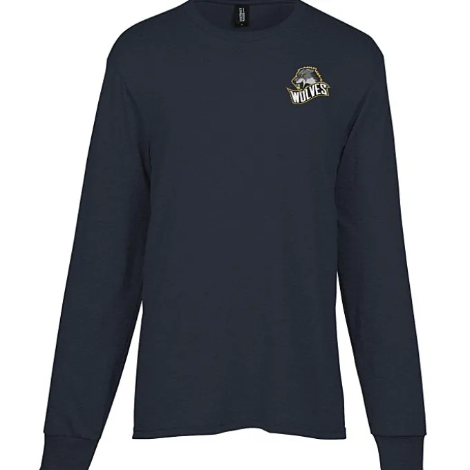 Optimal Tri-Blend Long Sleeve T-Shirt - Men's - Embroidered