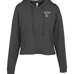Optimal Tri-Blend Long Sleeve Midi Hooded T-Shirt - Ladies'