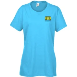 Optimal Tri-Blend T-Shirt - Ladies' - Embroidered