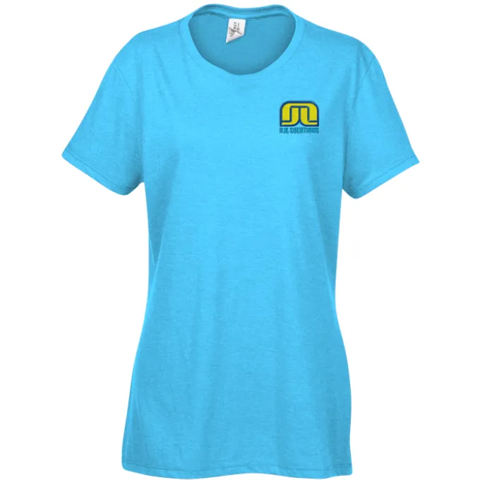 Optimal Tri-Blend T-Shirt - Ladies' - Embroidered