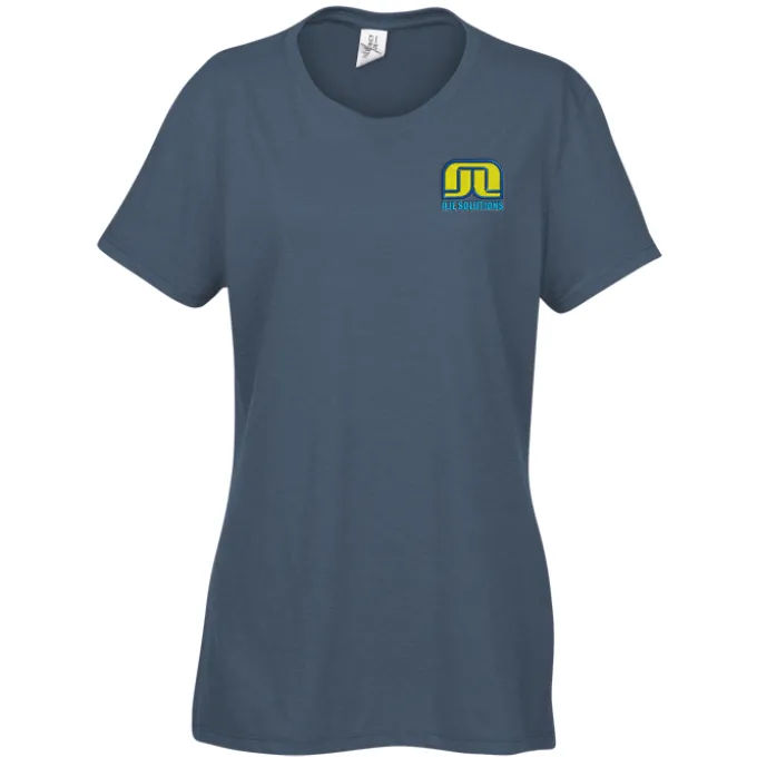 Optimal Tri-Blend T-Shirt - Ladies' - Embroidered