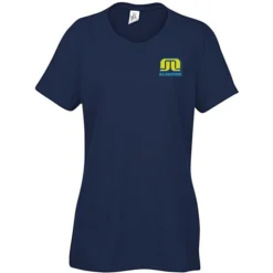 Optimal Tri-Blend T-Shirt - Ladies' - Embroidered
