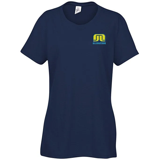 Optimal Tri-Blend T-Shirt - Ladies' - Embroidered