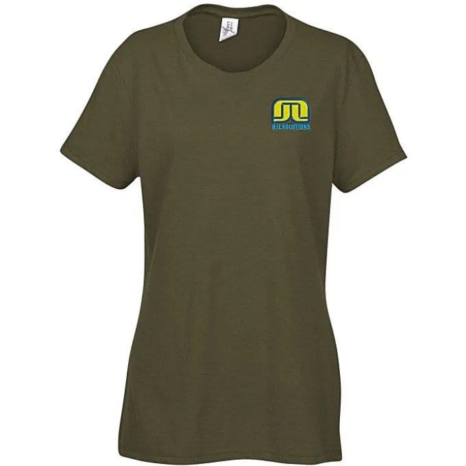 Optimal Tri-Blend T-Shirt - Ladies' - Embroidered
