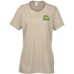 Optimal Tri-Blend T-Shirt - Ladies' - Embroidered