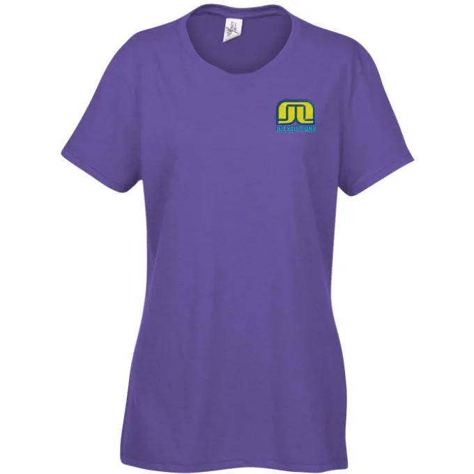 Optimal Tri-Blend T-Shirt - Ladies' - Embroidered