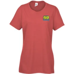 Optimal Tri-Blend T-Shirt - Ladies' - Embroidered