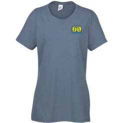 Optimal Tri-Blend T-Shirt - Ladies' - Embroidered