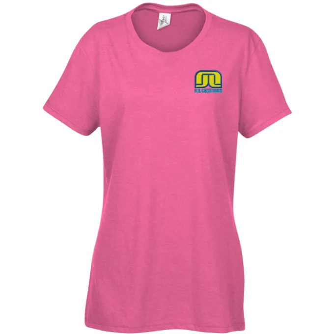 Optimal Tri-Blend T-Shirt - Ladies' - Embroidered