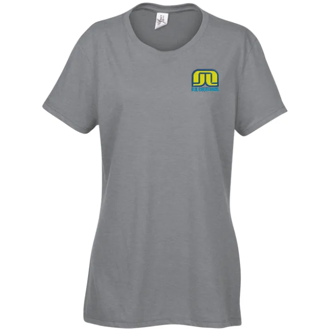Optimal Tri-Blend T-Shirt - Ladies' - Embroidered
