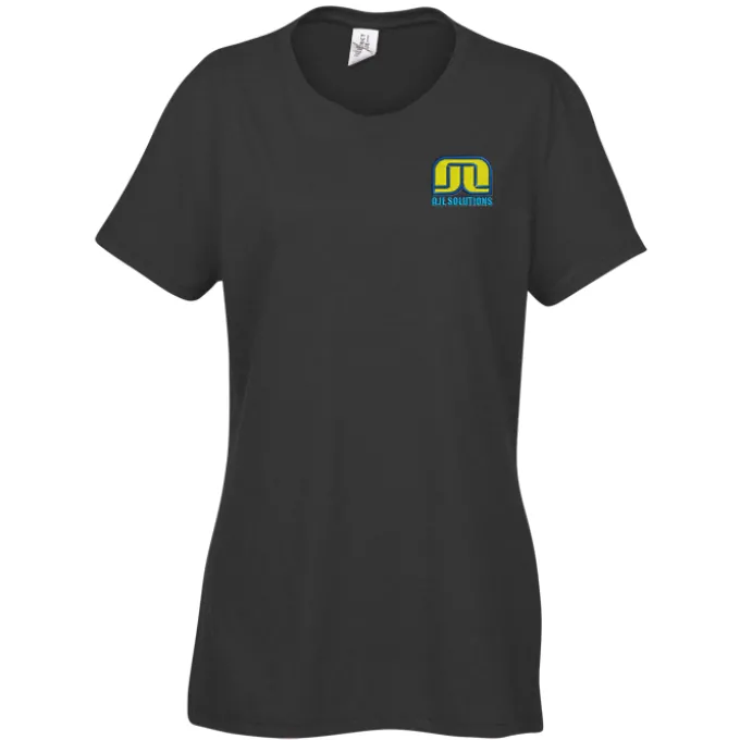 Optimal Tri-Blend T-Shirt - Ladies' - Embroidered