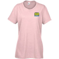 Optimal Tri-Blend T-Shirt - Ladies' - Embroidered