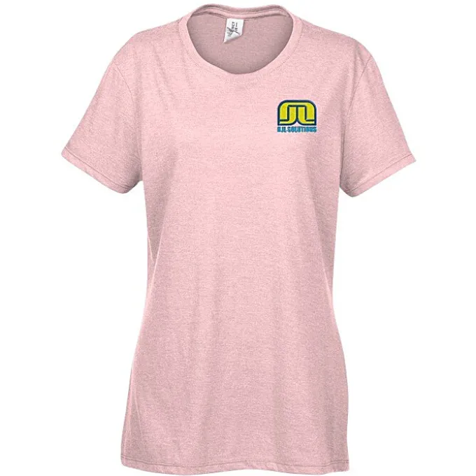 Optimal Tri-Blend T-Shirt - Ladies' - Embroidered