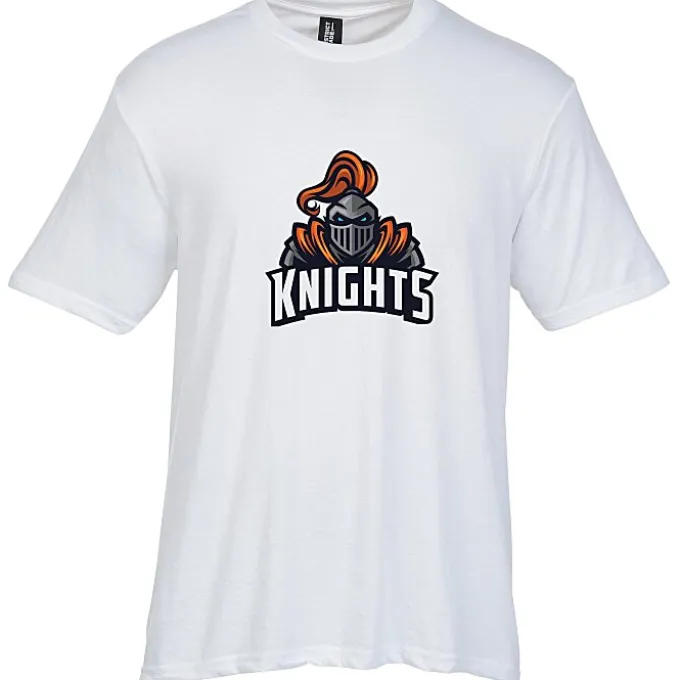 Optimal Tri-Blend T-Shirt - Men's - White - Full Color