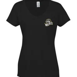 Optimal Tri-Blend V-Neck T-Shirt - Ladies' - Embroidered