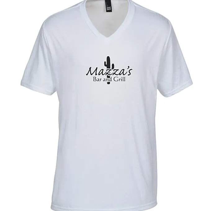 Optimal Tri-Blend V-Neck T-Shirt - Men's - Screen