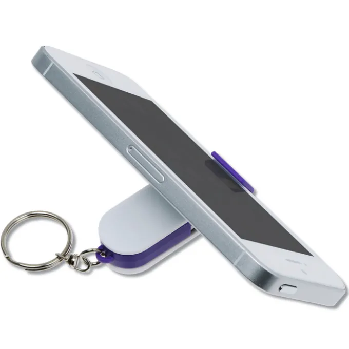 Orbit Phone Stand Cleaner Combo Keychain