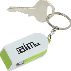 Orbit Phone Stand Cleaner Combo Keychain