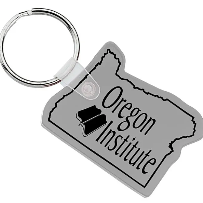 Oregon Soft Keychain - Opaque