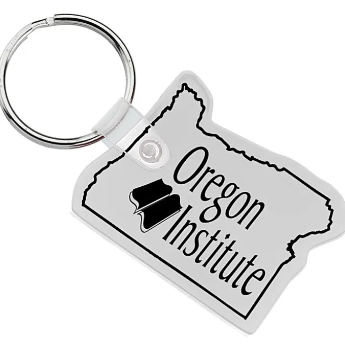 Oregon Soft Keychain - Opaque
